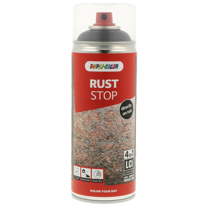 Dupli-Color Rust stop spraymaling sort 400 ml